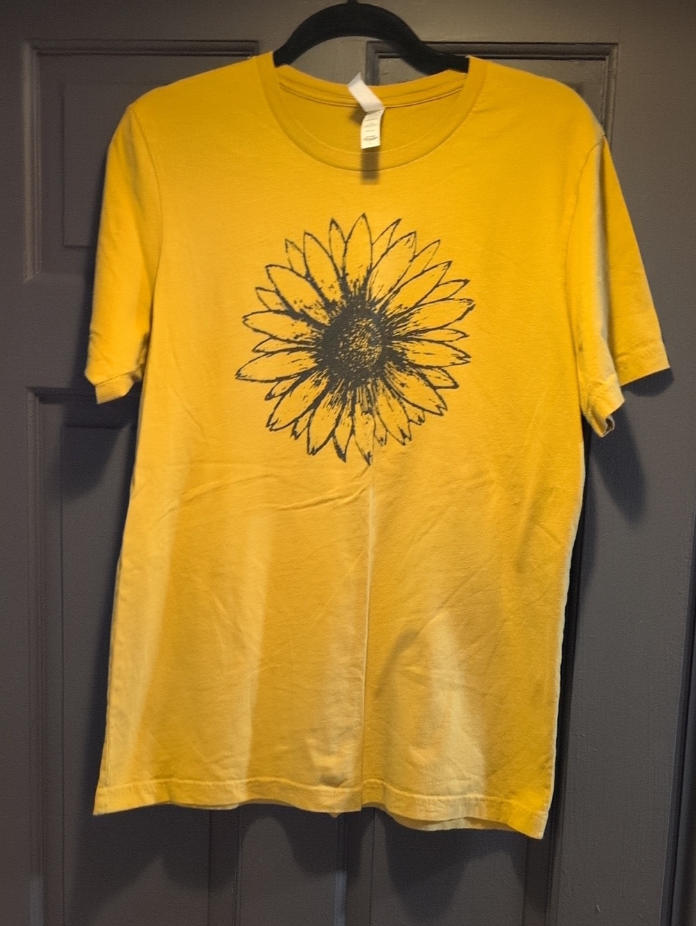 Women's Yellow Sunflower Graphic Tee